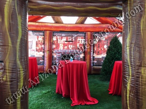 Inflatable Log Cabin Rentals in Phoenix Arizona